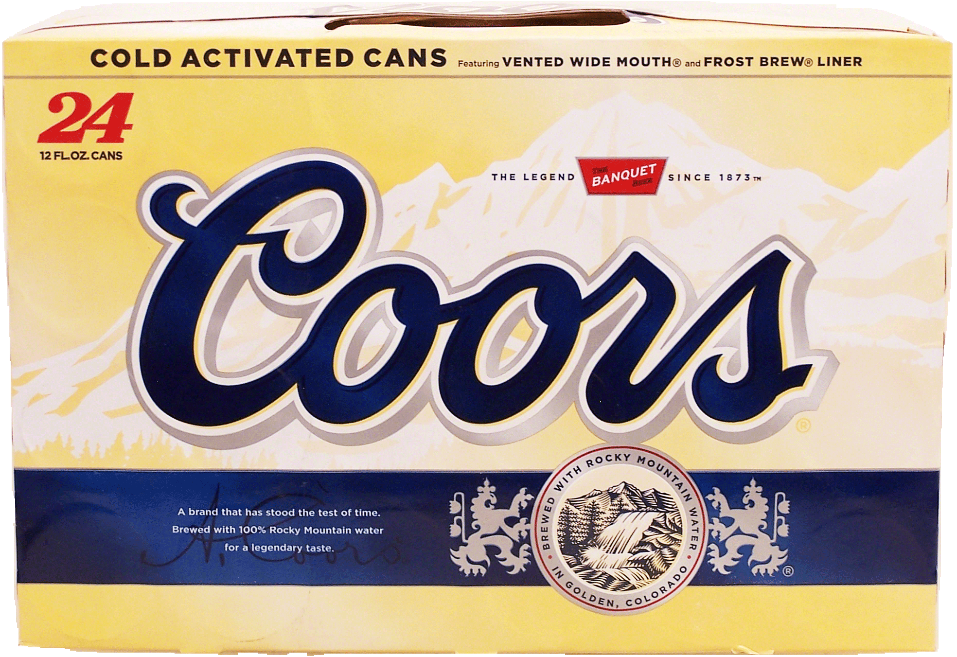 Coors Beer 12 Oz Cans Full-Size Picture